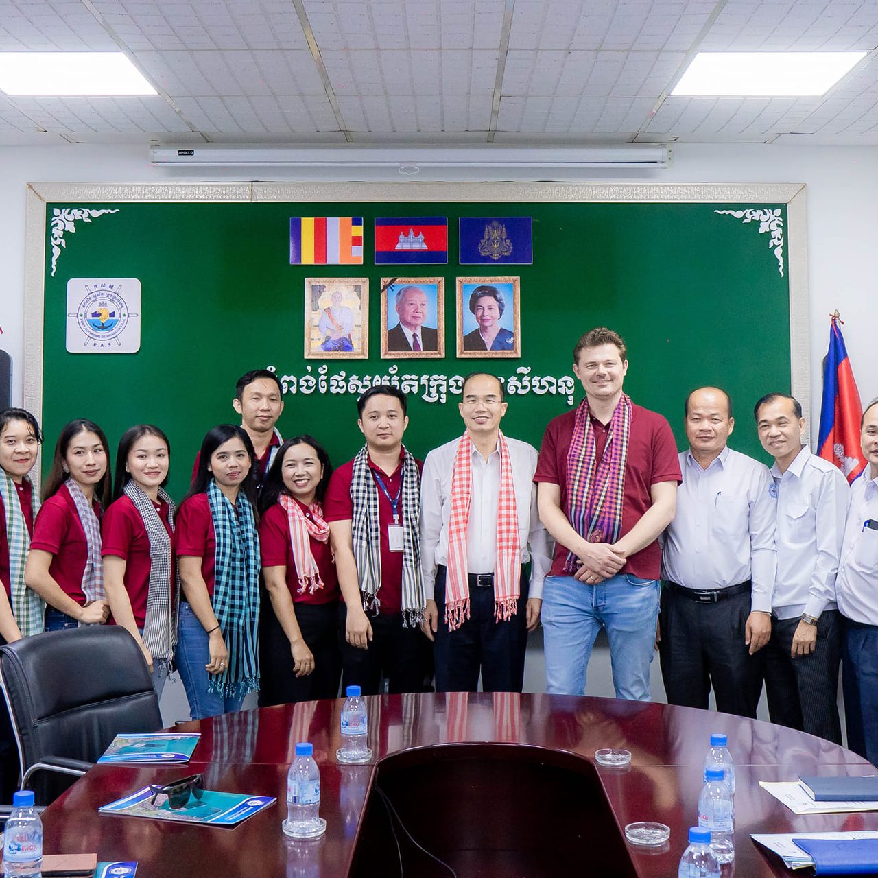 ទទួលស្វាគមន៍ ដំណើរទស្សនកិច្ចរបស់ក្រុមហ៊ុន MAERSK (Cambodia) Ltd ក្នុងដំណើរទស្សនកិច្ចស្វែងយល់ពី ដំណើរប្រតិបត្តិការ និងការអភិវឌ្ឍរបស់ កសស