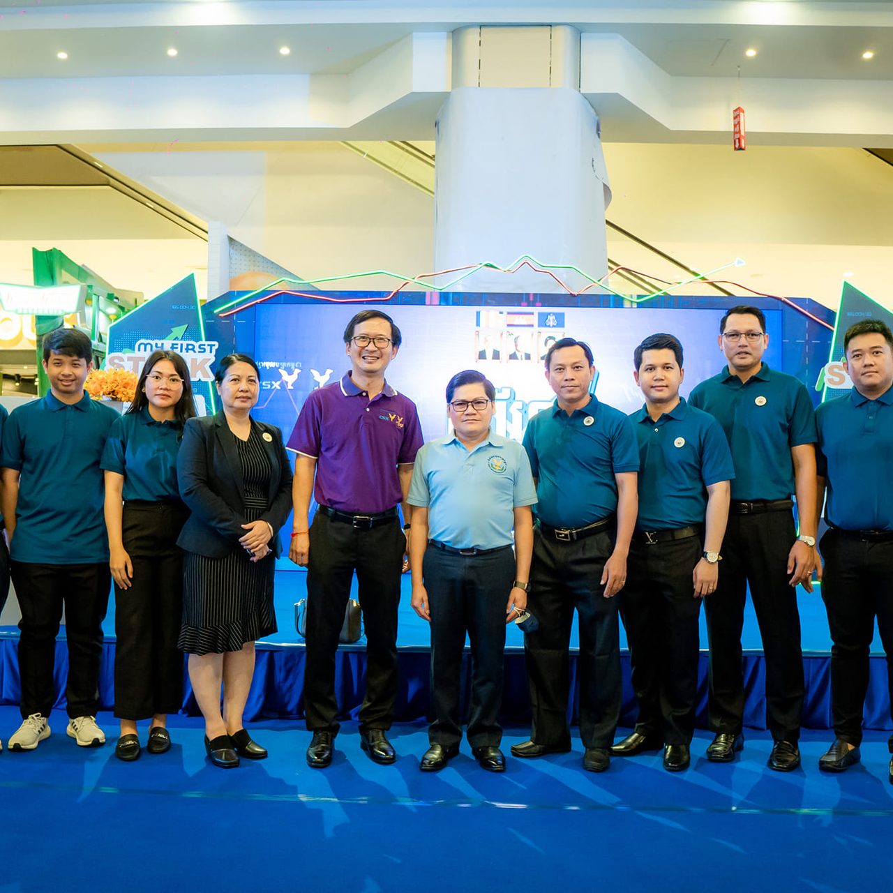 Sihanoukville Autonomous Port Team attended My First Stock event promoting potentials and progress of stock, organized by Cambodia Securities Exchange (CSX)