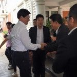 ឯកឧត្ដម លូ គឹមឈន់ ព្រមទាំងថ្នាក់ដឹកនាំកំពង់ផែ បានទទួលជួបគណ:ប្រតិភូទីក្រុង Wuxi នៃប្រទេស ចិន