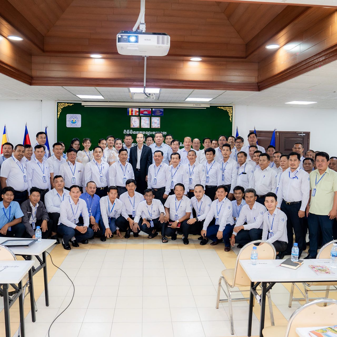 PAS Management Team, held a Closing Training Course regarding Safety and Productivity of Container Terminal Operation for staff