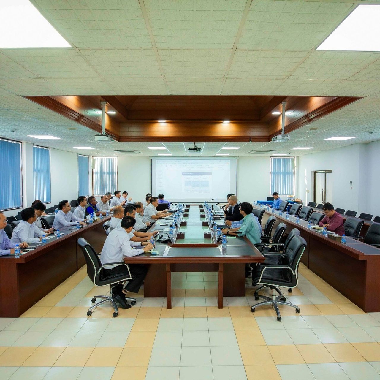 Held a discussion meeting with NK-OCG JV Technical Consultancy Company
