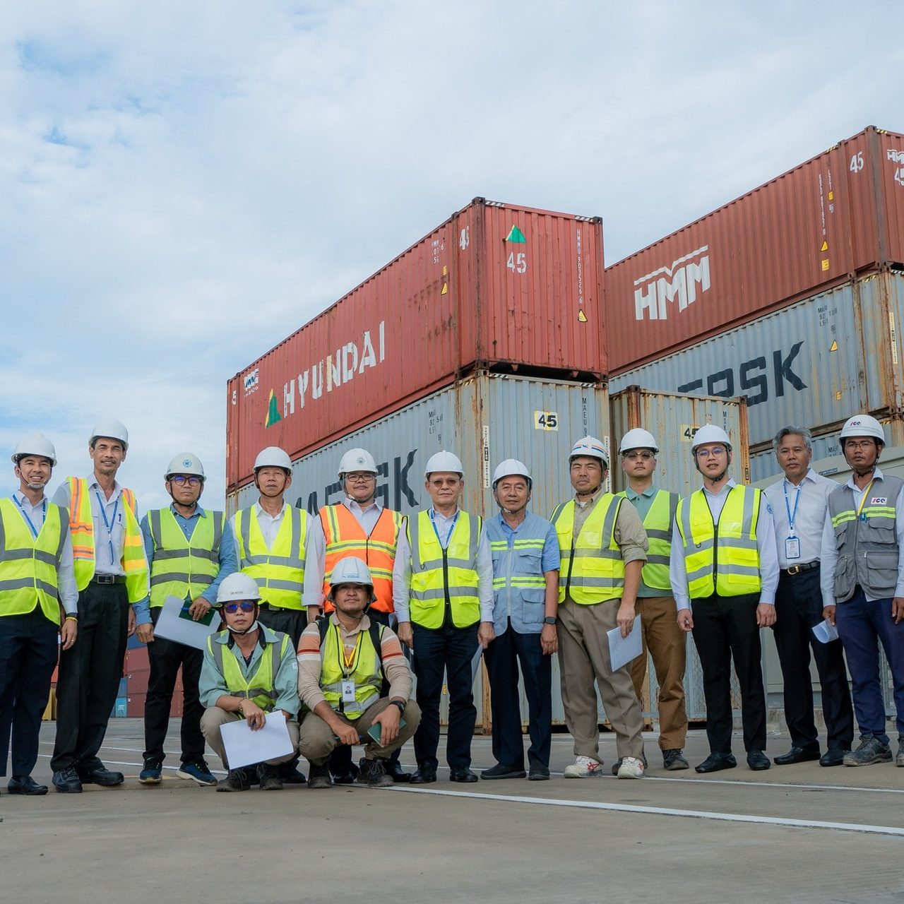 Joint inspection on Defects Liability Period (DLP) at Area IV of the 253-Meter Container Terminal