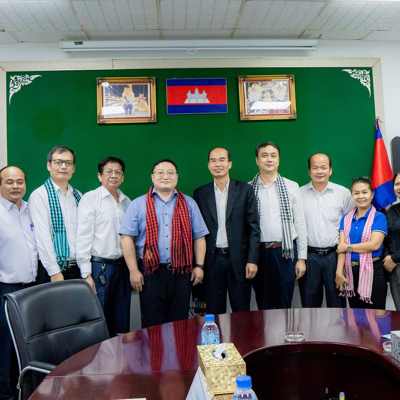 PAS Management Team, held a discussion meeting with Cosco Shipping Company regarding allowing vessels (container vessels and general cargo vessels) to berth in
