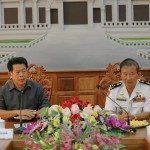 ពិធីជួបសំណេះសំណាល សាកសួរសុខទុក្ខ នាយនាវី នាយនាវីរង និងពលនាវី ក្នុងឱកាសបុណ្យចូលឆ្នាំថ្មីប្រពៃណីជាតិ