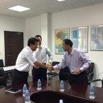 ក្រុមហ៊ុន Cambodia Fiber Optic Communication Network Co.,Ltd ជួបពិភាក្សាការងារ នៅកំពង់ផែស្វយ័តក្រុងព្រះសីហនុ
