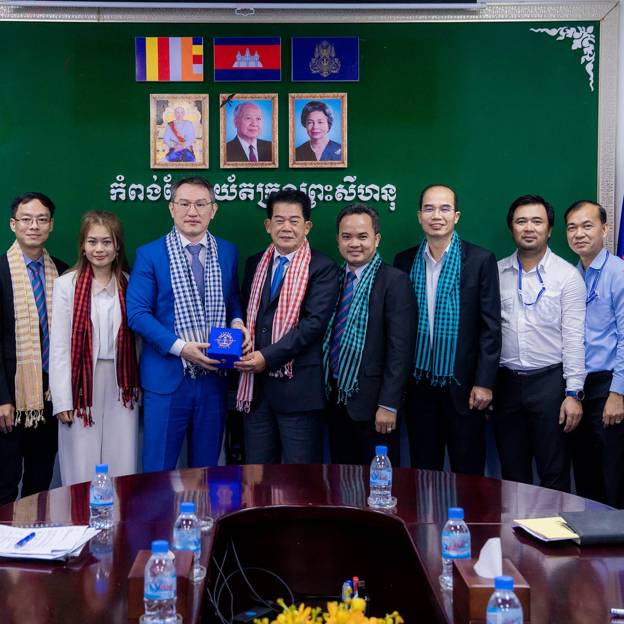 Held a discussion meeting with Advanced Bank of Asia Ltd. (ABA) working team, led by Mr. Askhat Azhikhanov, CEO of ABA Bank