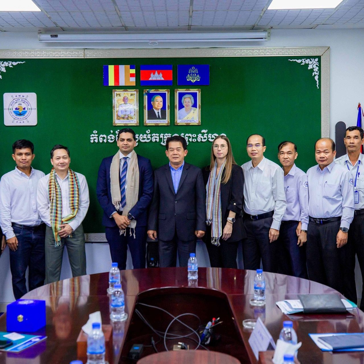 Held a discussion meeting with CMA CGM (Cambodia) Co., Ltd