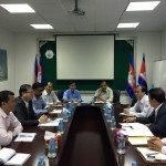 ប្រជុំពិភាក្សាការងារជាមួយឯកឧត្តមអគ្គលេខាធិការអាជ្ញាធរសវនកម្មជាតិ និងគណ:ប្រតិភូ នៅកំពង់ផែស្វយ័តក្រុងព្រះសីហនុ