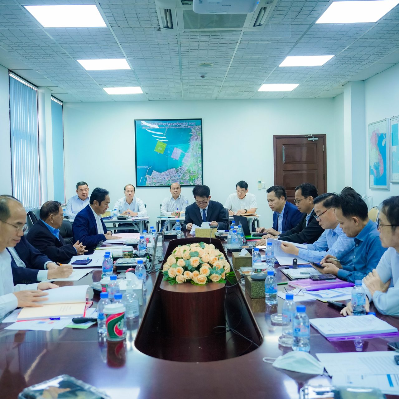 Held the 10th session of the Board of Directors in its 8th Mandate at the venue of PAS Meeting Room presided by His Excellency Lou Kim Chhun